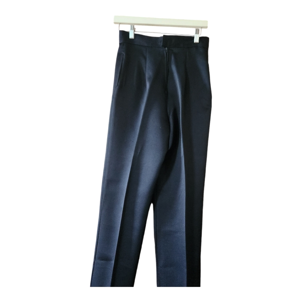 Vintage Slim Petite Black Dress Pants - Picture 4 of 4